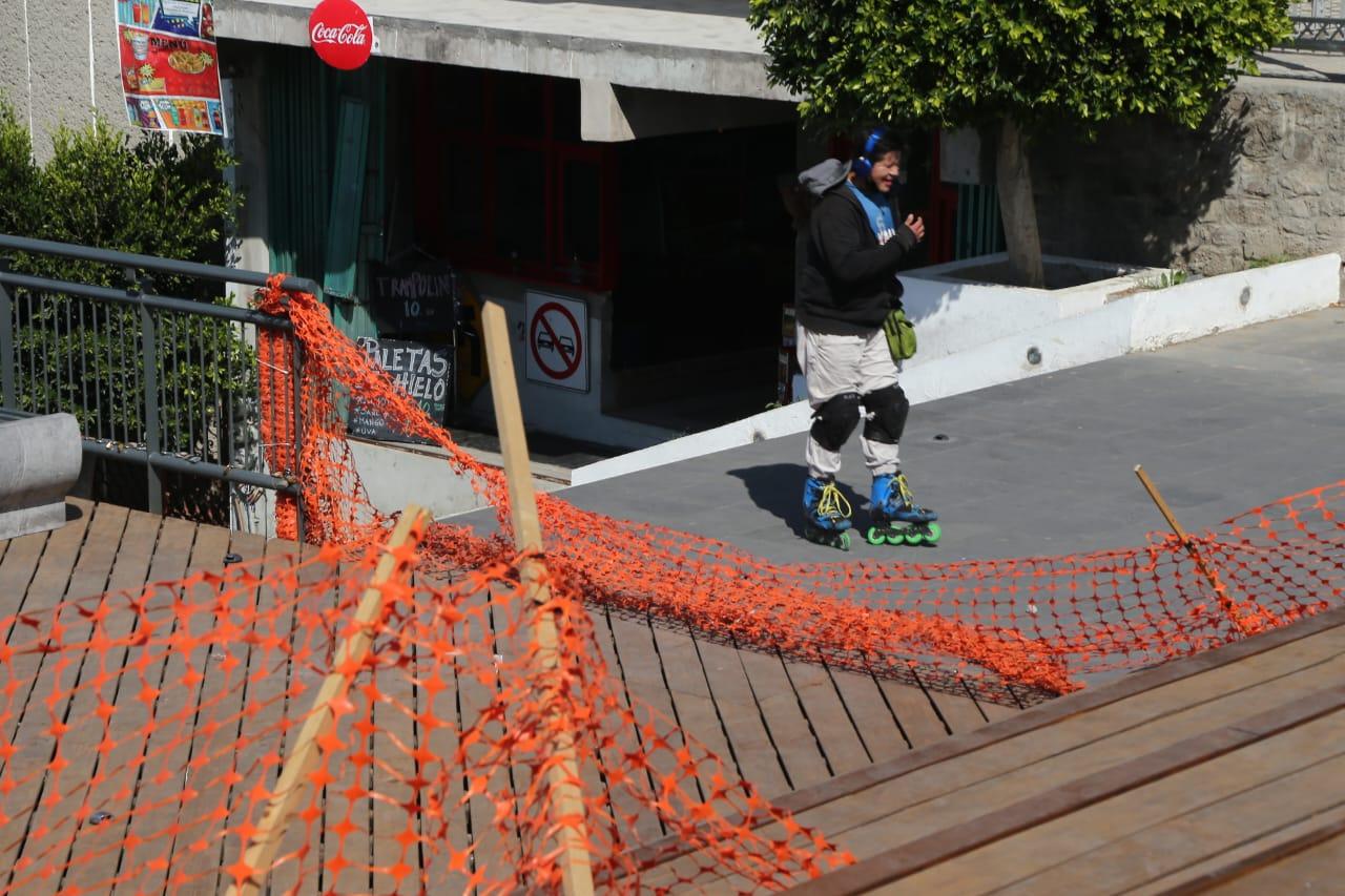 Un viernes sin mirador las escalinatas de los héroes