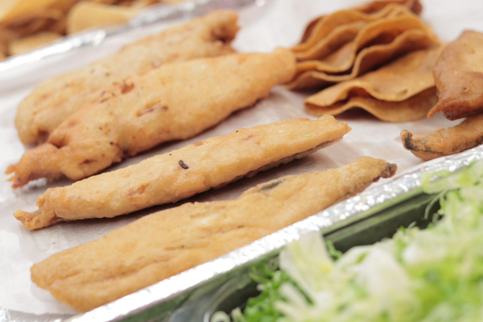 Doña Guadalupe, más de cuarenta años vendiendo mariscos en Tlaxcala