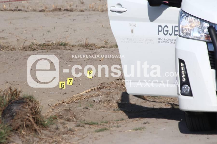 Semi enterrado localizan a un hombre en Teolocholco