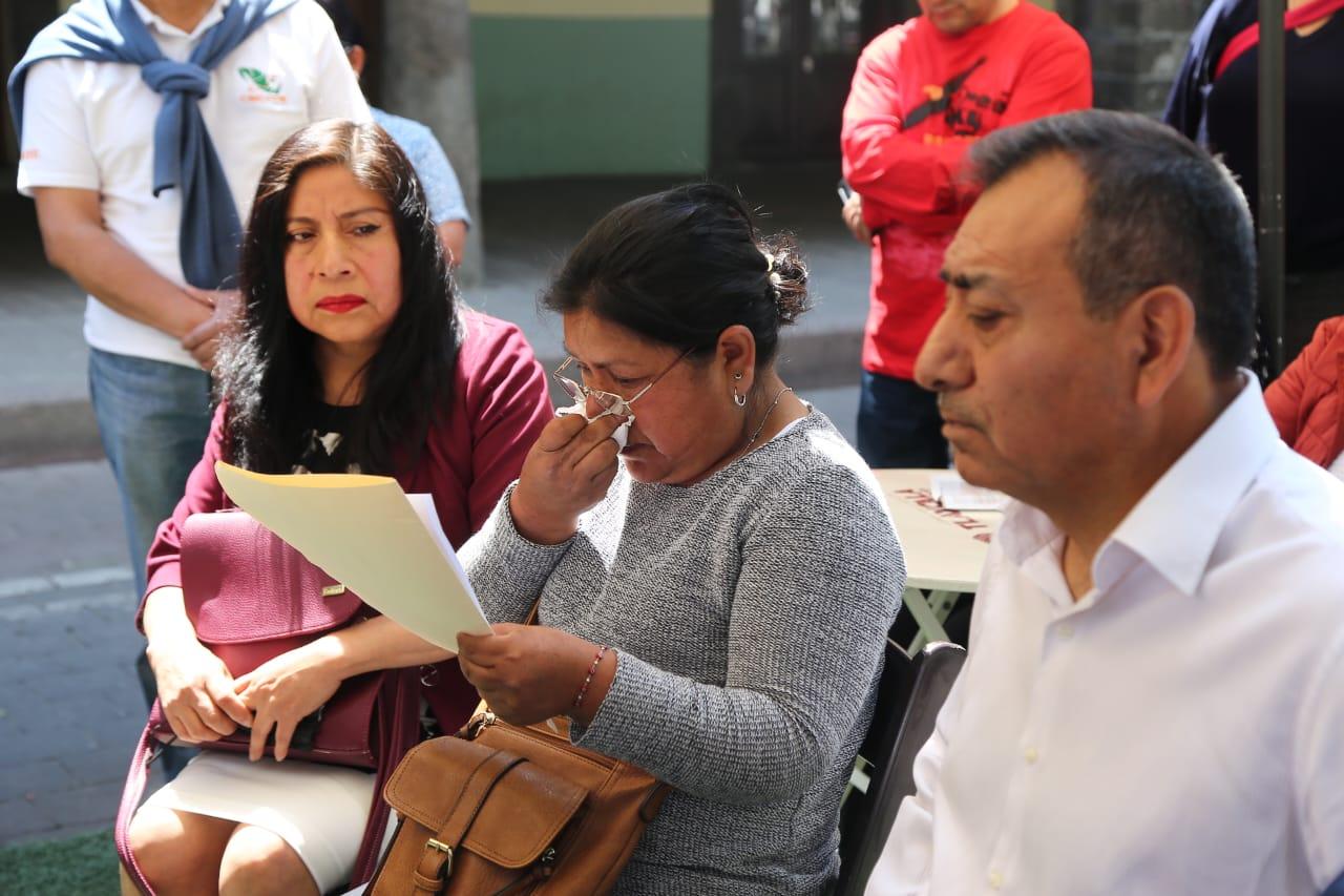 Ex trabajadores del COBAT piden solución a su conflicto laboral 