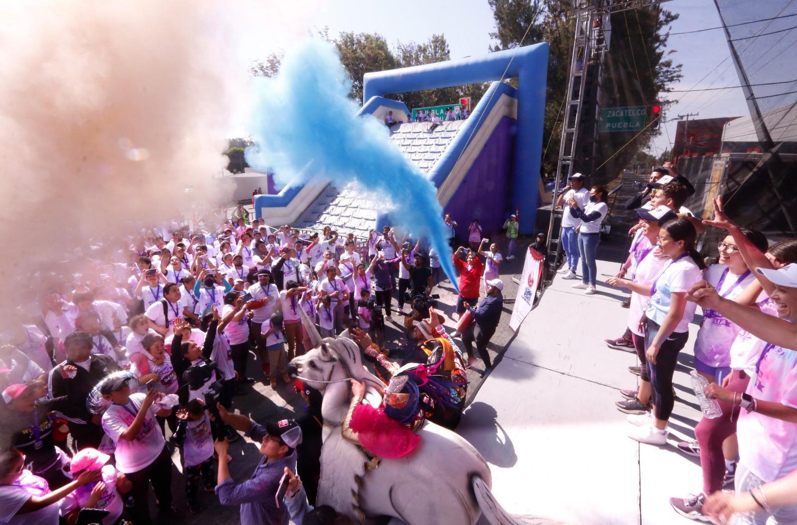 Todo un éxito la primera carrera de la familia del sistema estatal DIF