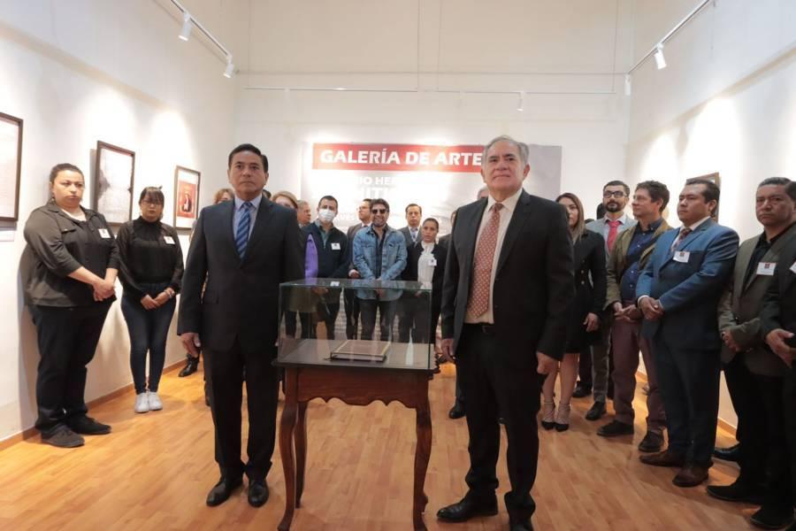 Recibe capital tlaxcalteca facsímil de las actas de cabildo del siglo XVI