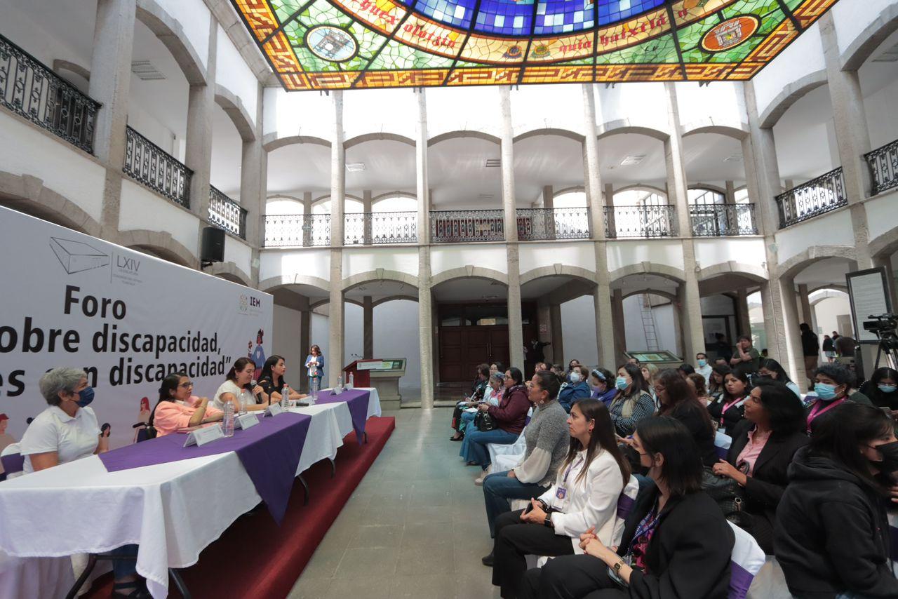Realizan Foro contra la violencia hacia las mujeres con discapacidad 