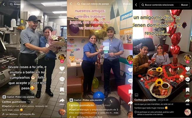 Empleado enamora a su jefa y le regala unas rosas