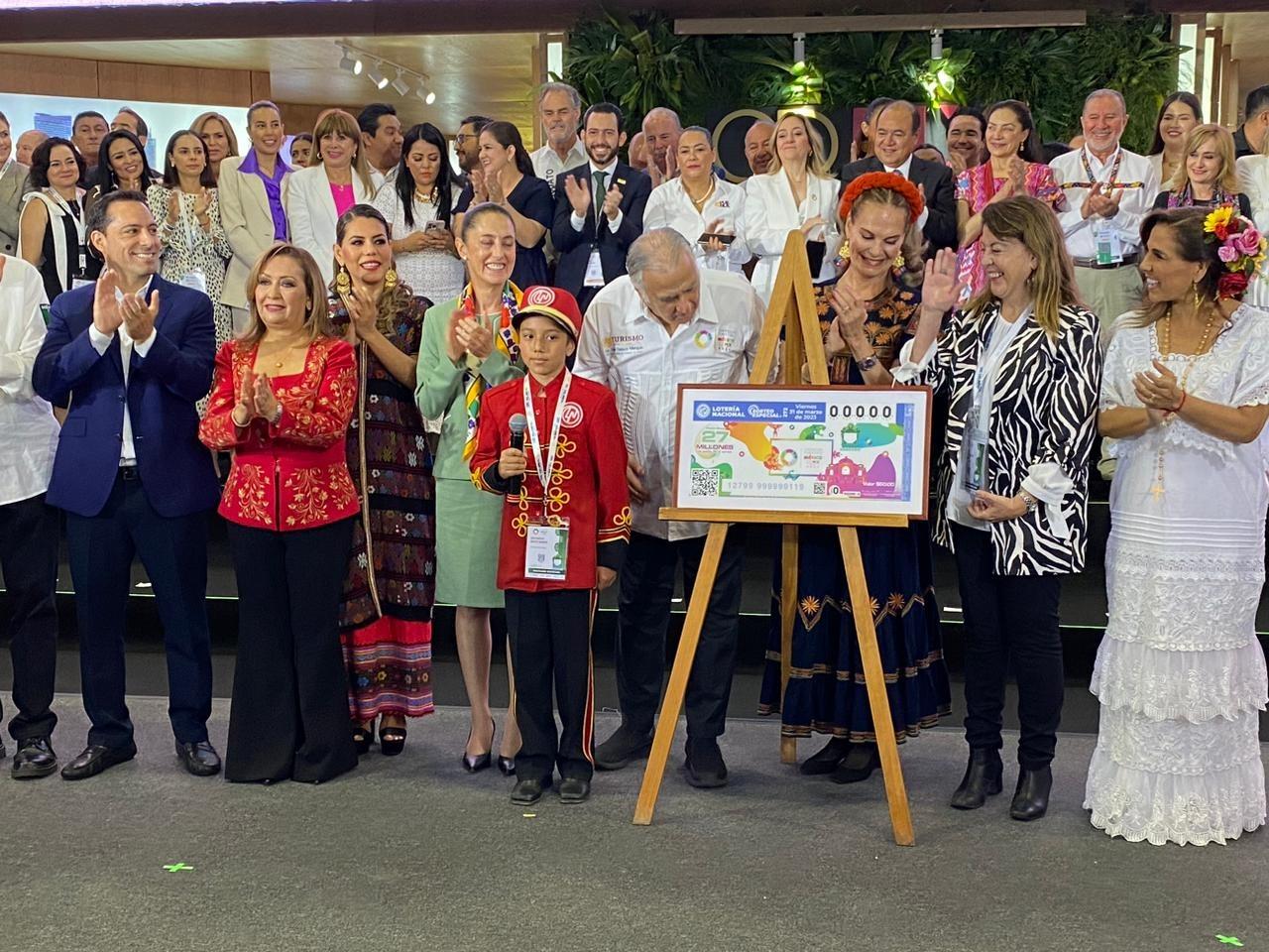 Asiste Gobernadora de Tlaxcala al Tianguis Turístico México 2023
