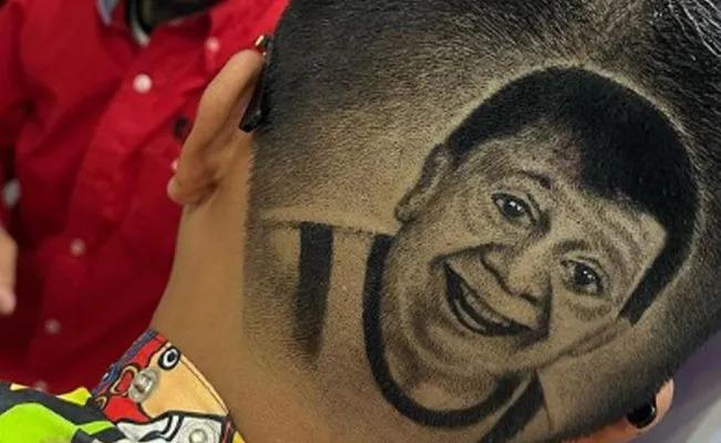Un barbero rinde homenaje a Chabelo con espectaculiar corte