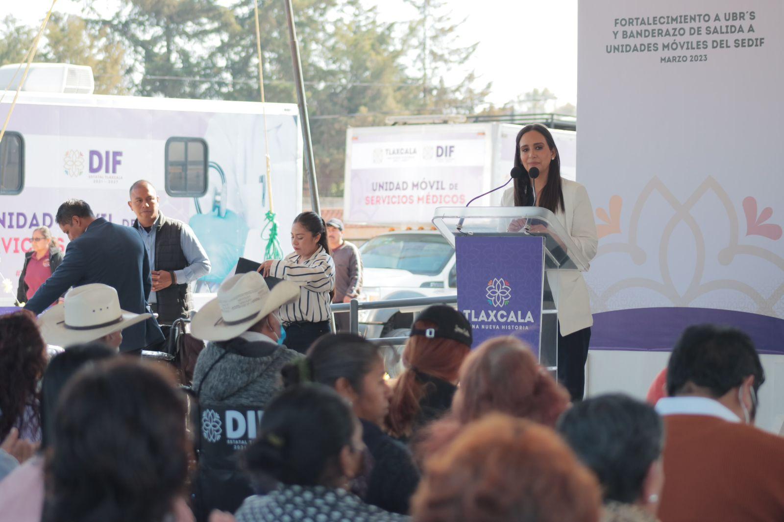 Inauguración de la UBR en el municipio de Españita 