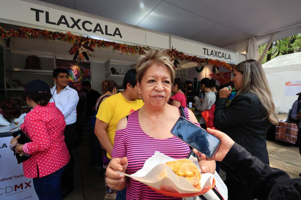 Atrajo Tlaxcala a cientos de personas en el Festival Turístico de la Ciudad de México 