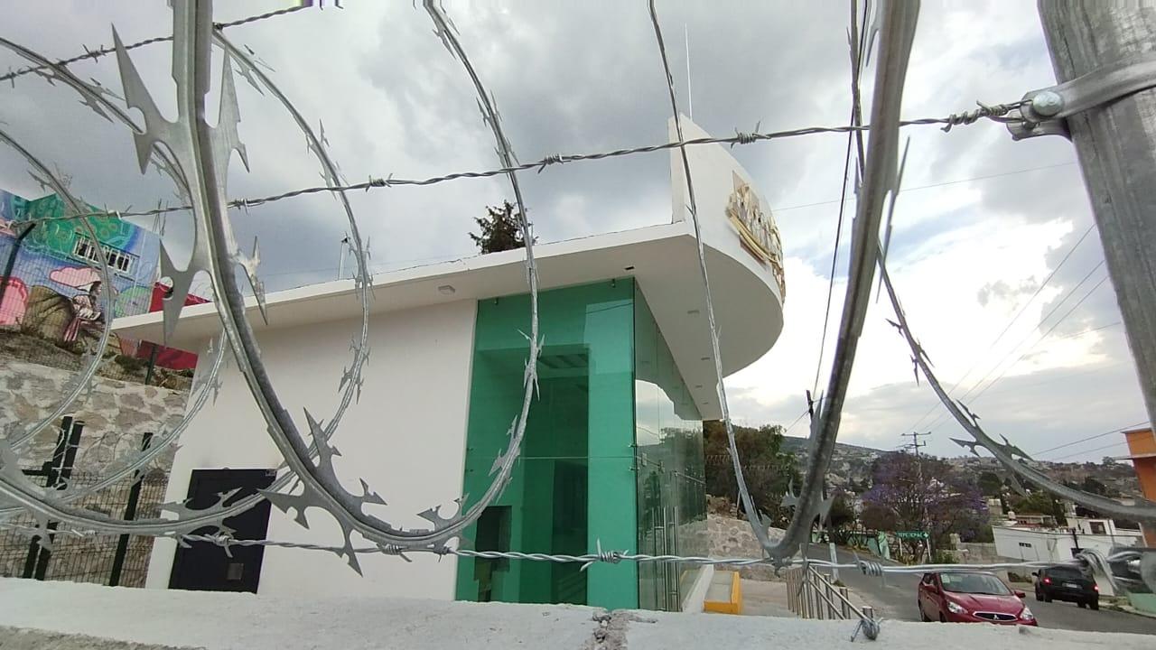 Casi listo Banco del Bienestar de la Candelaria Teotlalpan 