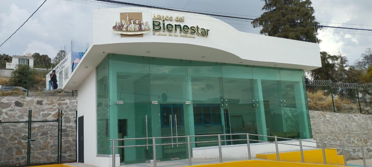 Casi listo Banco del Bienestar de la Candelaria Teotlalpan 