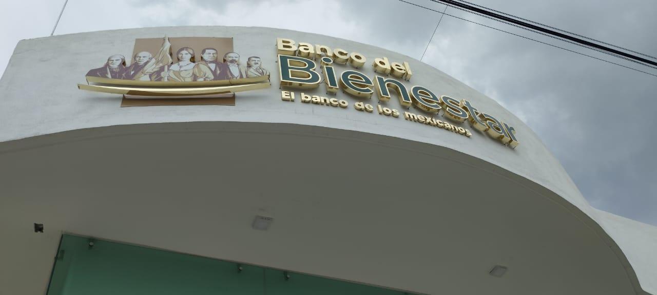 Casi listo Banco del Bienestar de la Candelaria Teotlalpan 