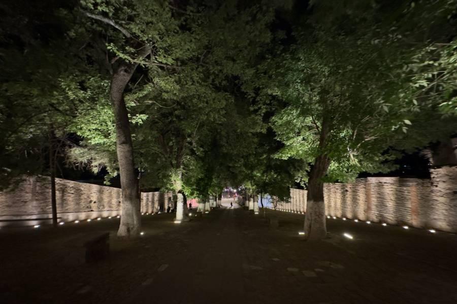 Así luce el Exconvento de San Francisco con la nueva iluminación 