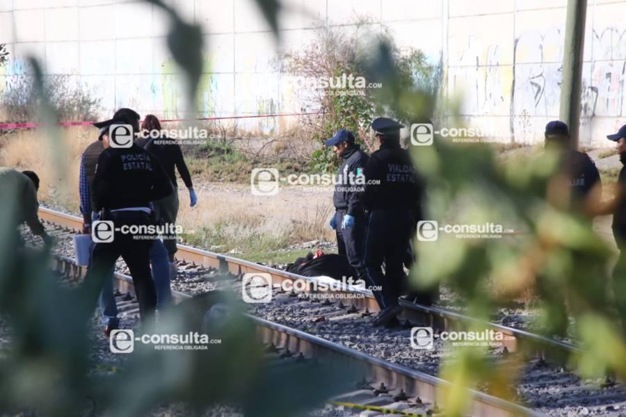 Muere masculino arrollado por el tren en Tenancingo 