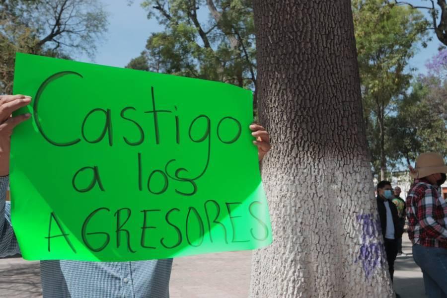 Se manifiestan pobladores de Nativitas  para que cese la violencia en su demarcación 