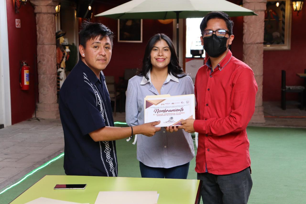 Presiden en Contla la primera Reunión del Consejo Municipal de la Juventud