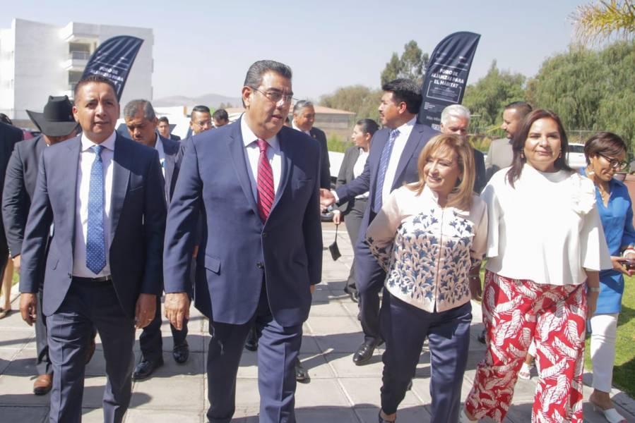 La gobernadora Lorena Cuéllar presente en la inauguración del Foro de Alianzas para el Hábitat: Capítulo San Andrés Cholula