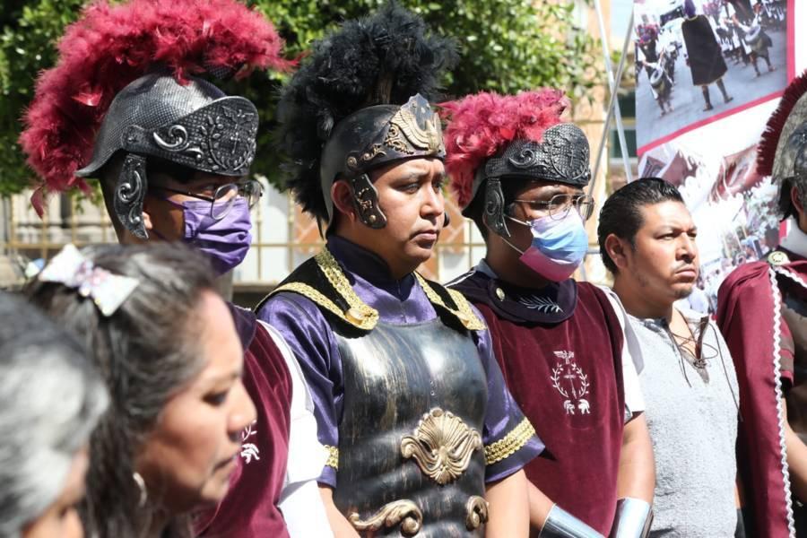 Presentan programa de Semana Santa en Chiautempan