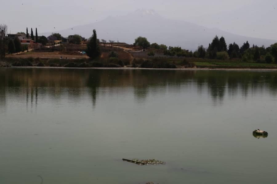 Se seca la laguna de Acuitlapilco 