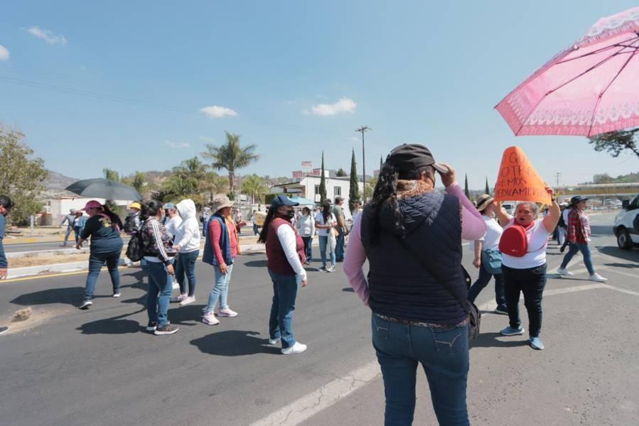 Ampliación de cierre de vialidades por manifestación de maestros 