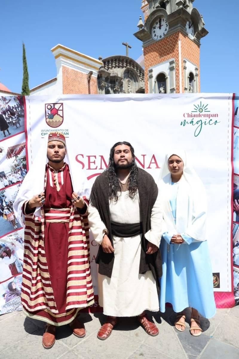 Presentan en Chiautempan la Semana Santa 2023