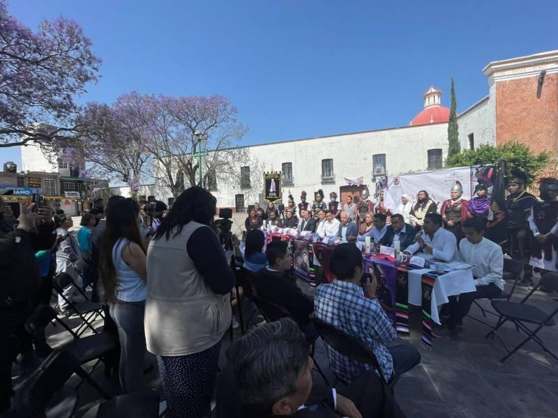 Presentan en Chiautempan la Semana Santa 2023