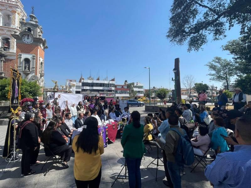 Presentan en Chiautempan la Semana Santa 2023