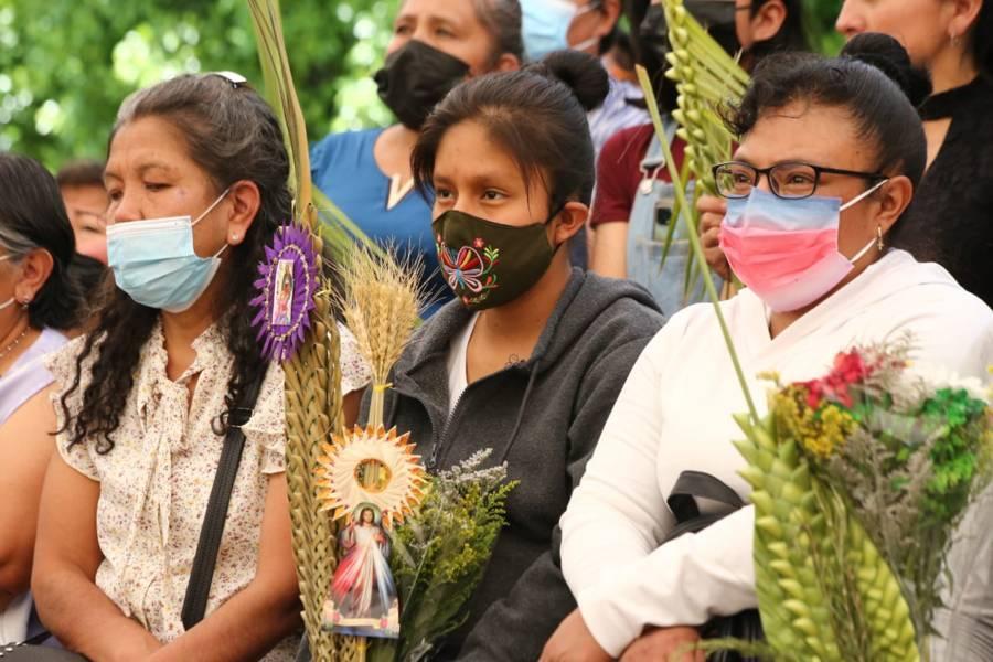 Domingo de Ramos en Tlaxcala 