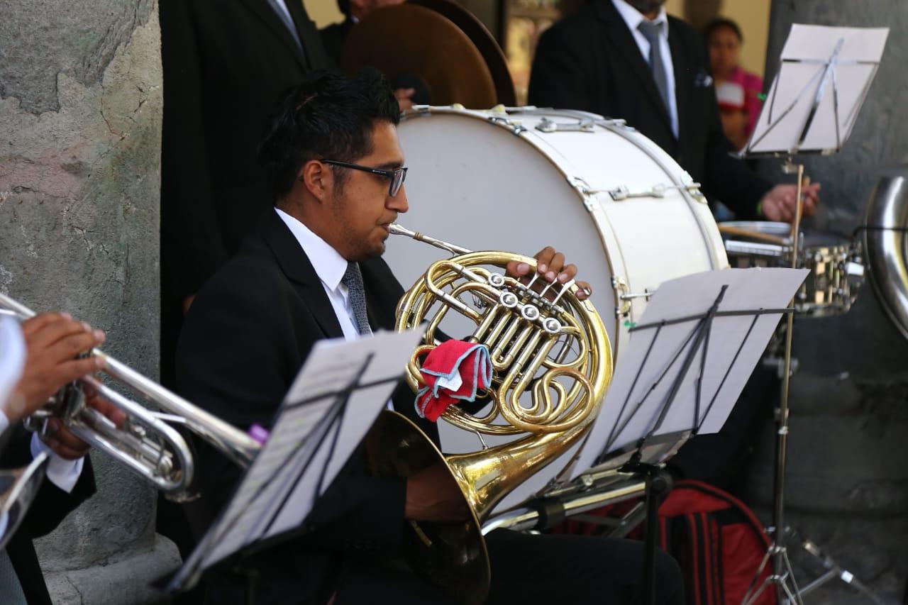 Deleita banda de música del Gobierno Estatal a capitalinos 