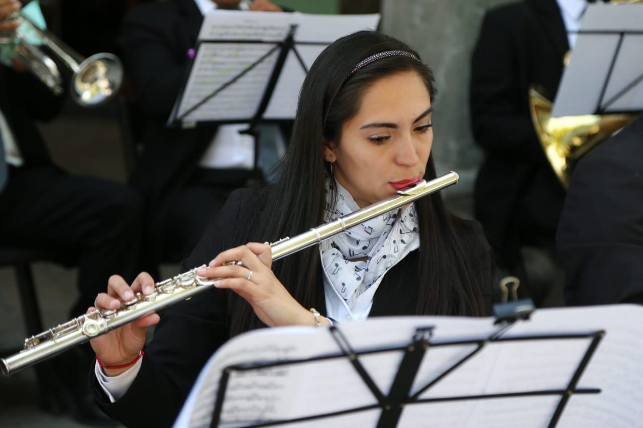 Deleita banda de música del Gobierno Estatal a capitalinos 