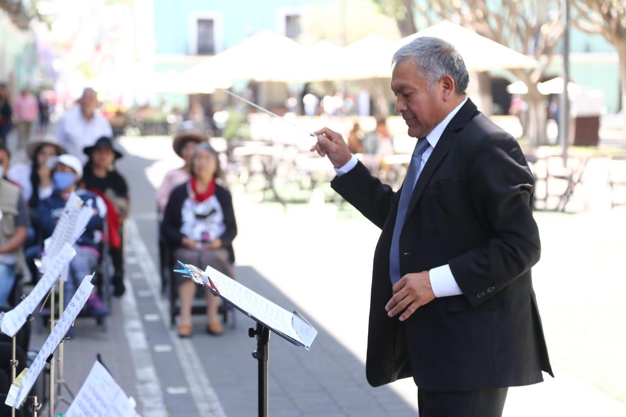 Deleita banda de música del Gobierno Estatal a capitalinos 