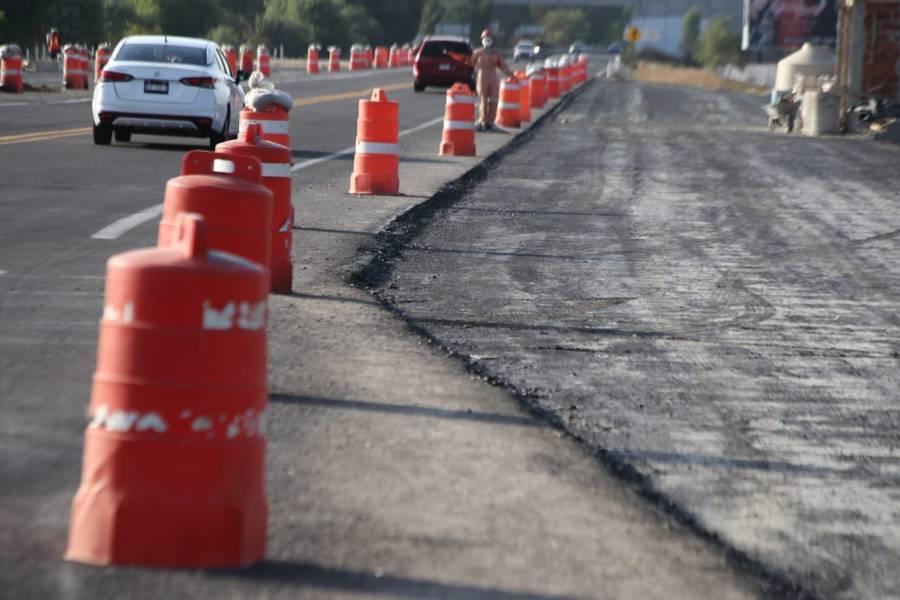 Continúa la ampliación de la autopista Tlaxcala-Puebla