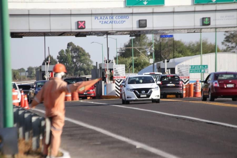 Continúa la ampliación de la autopista Tlaxcala-Puebla