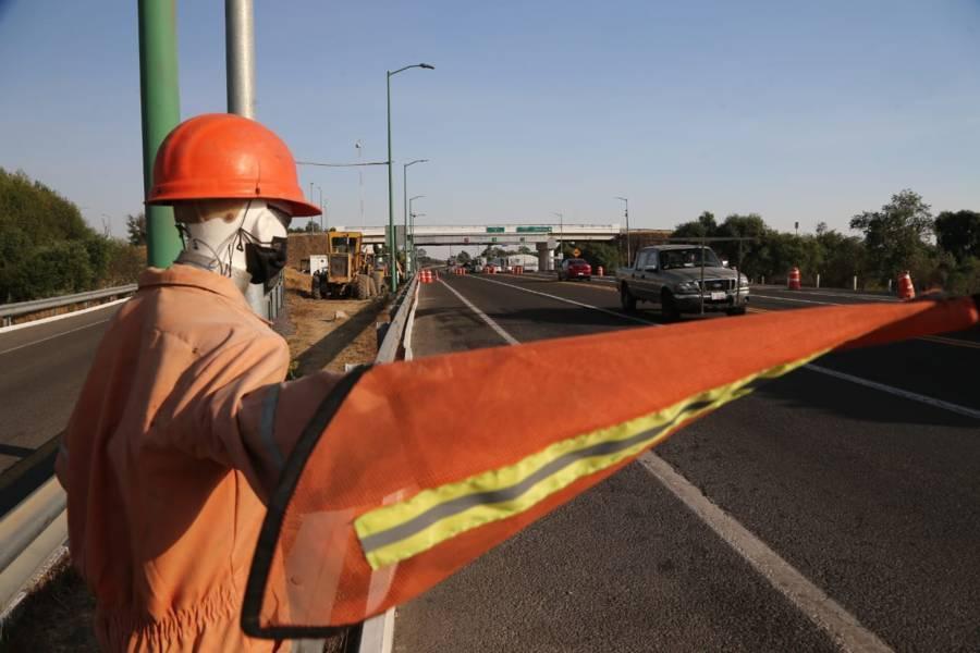 Continúa la ampliación de la autopista Tlaxcala-Puebla