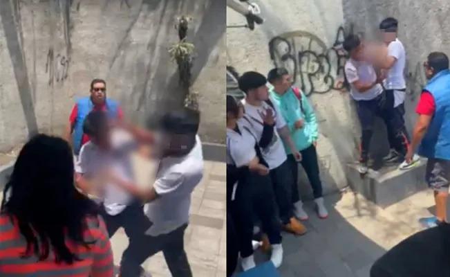 Critican a un padre de familia por incitar a su hijo a que peleé con otro compañero