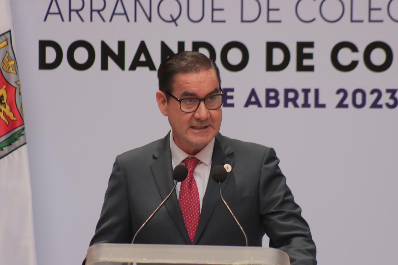 Arranque de colecta 2023 de la Cruz Roja “Donando con corazón”