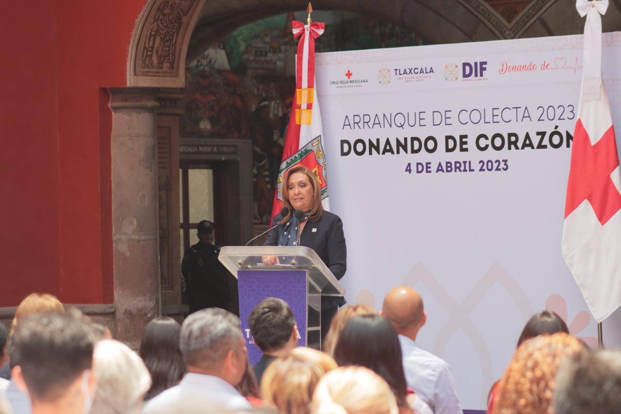 Arranque de colecta 2023 de la Cruz Roja “Donando con corazón”