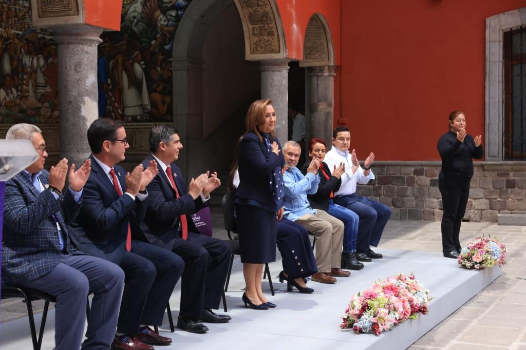Presidió Gobernadora Lorena Cuéllar arranque de colecta anual de Cruz Roja Tlaxcala 