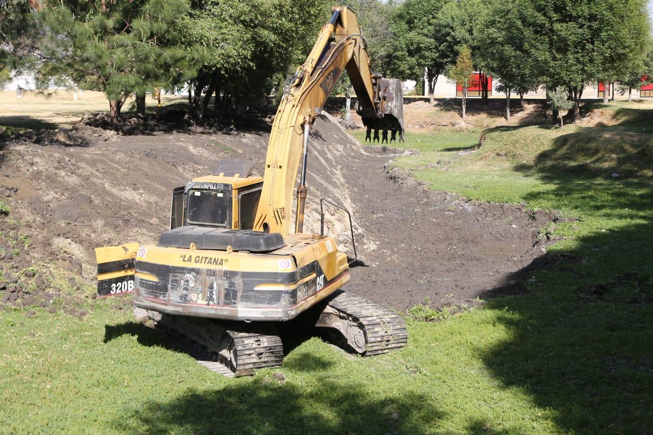 Se seca la laguna de Zacatelco, alcalde sólo piensa en su reeleción