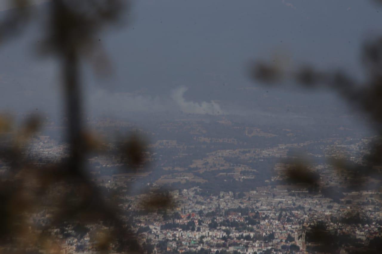 Continúan incendios durante temporada de estiaje 