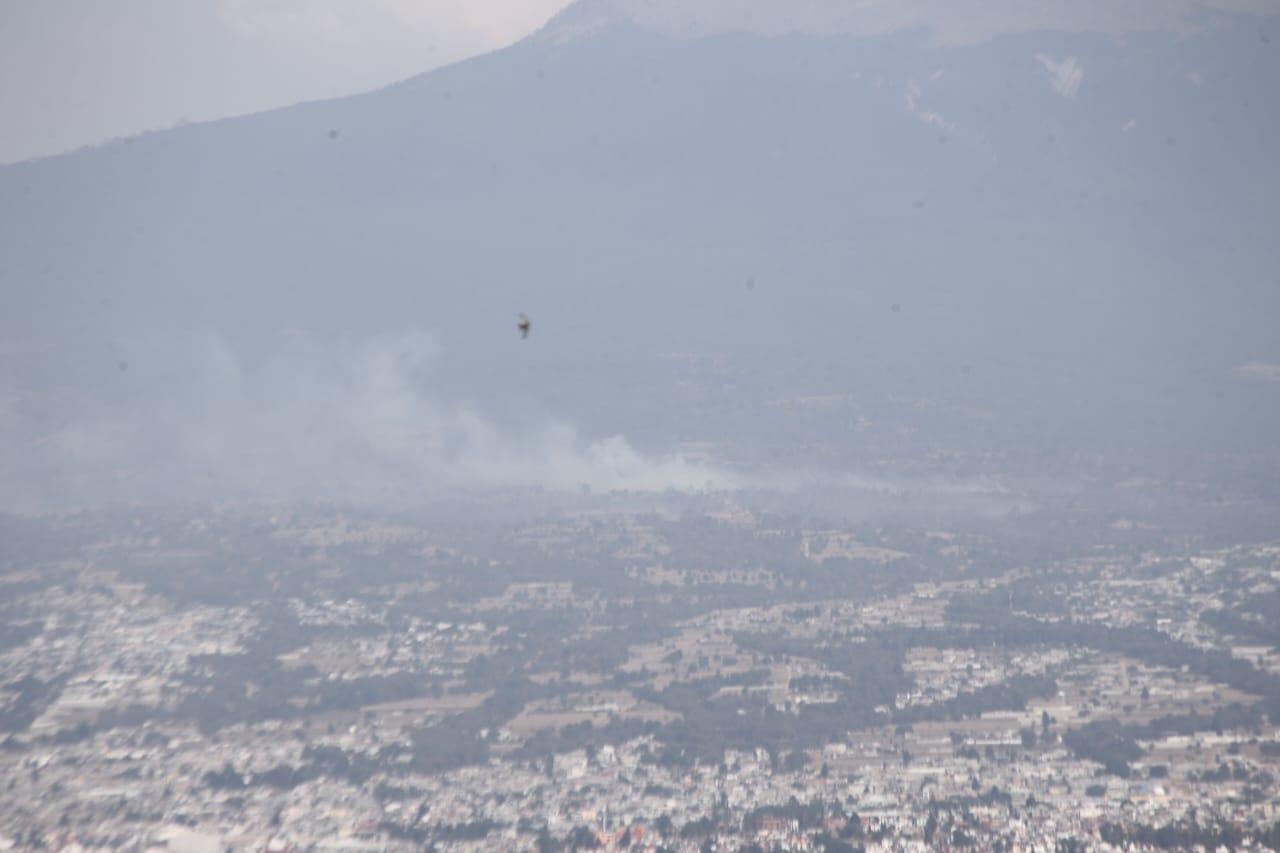 Continúan incendios durante temporada de estiaje 