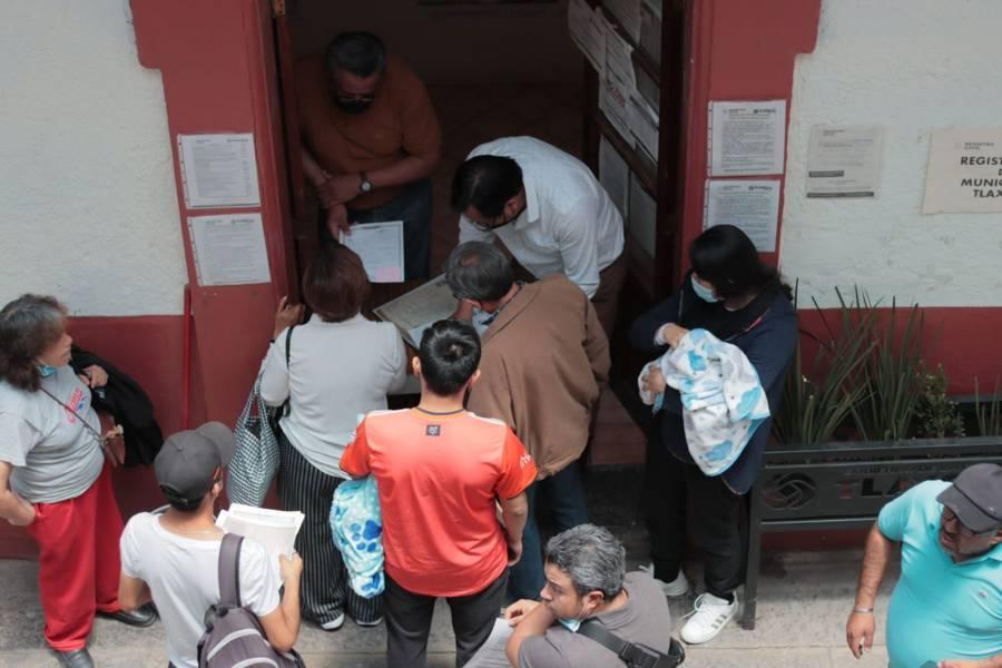 Registro Civil de Tlaxcala atenderá sólo casos urgentes los días jueves y viernes santo