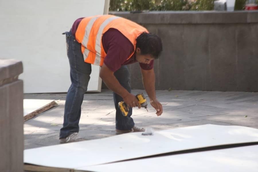 Continúan trabajos de limpieza y restauración en la capital 