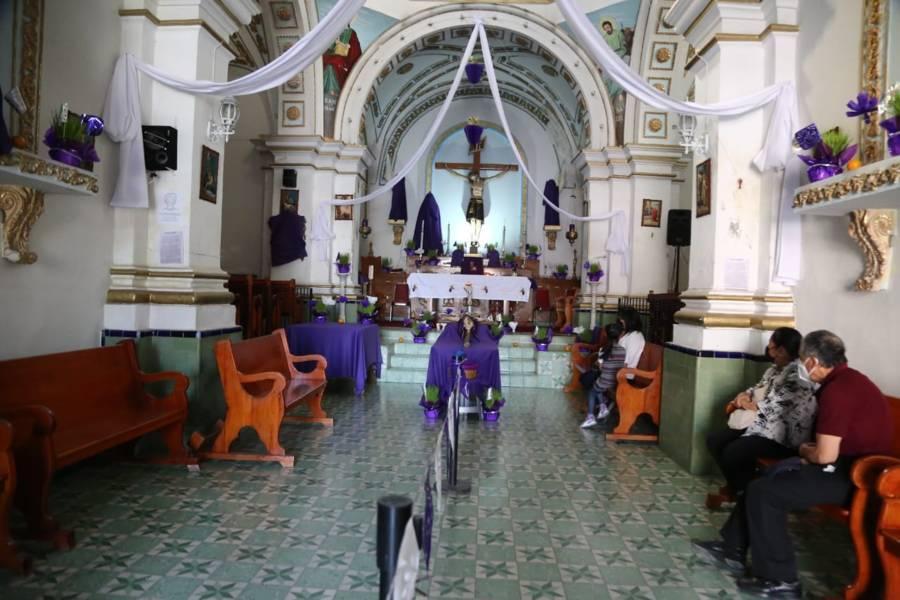 La visita de las siete casas en Tlaxcala