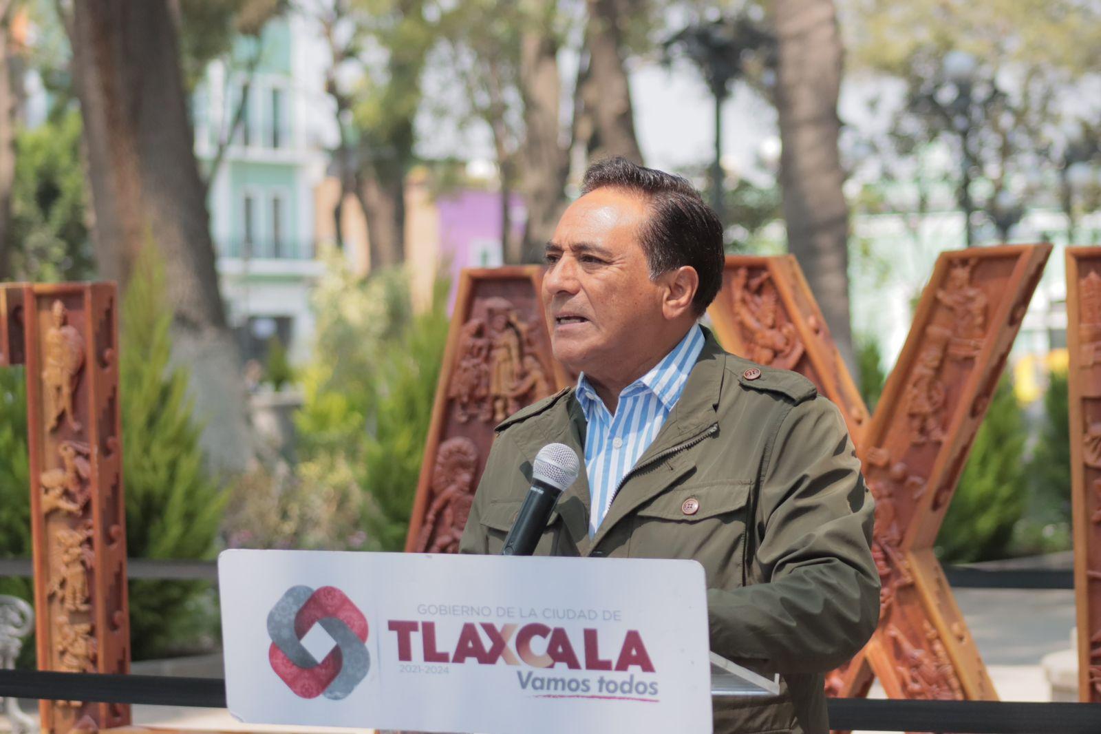 Encabeza Jorge Corichi,  banderazo de arranque de operativo Semana Santa Segura en la capital tlaxcalteca 