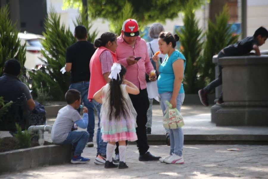 Disfrutan tlaxcaltecas del Jueves Santo 