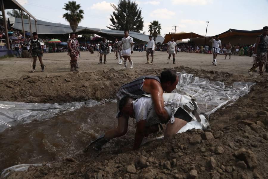 Desarrollan el tradicional Circo Romano en Aquiahuac 