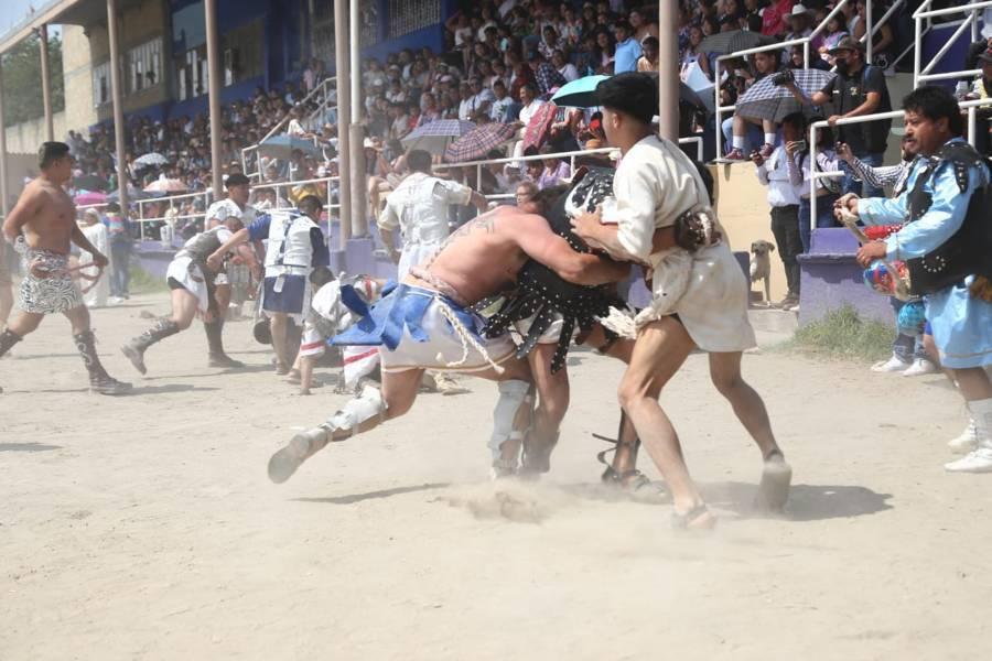 Desarrollan el tradicional Circo Romano en Aquiahuac 