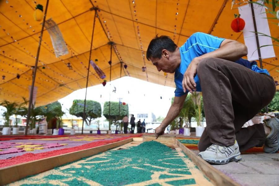 Todo preparado en Aztama para la Pasión de Cristo 