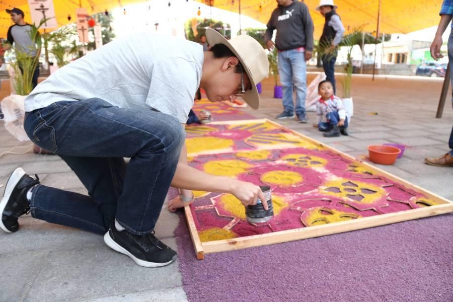 Todo preparado en Aztama para la Pasión de Cristo 