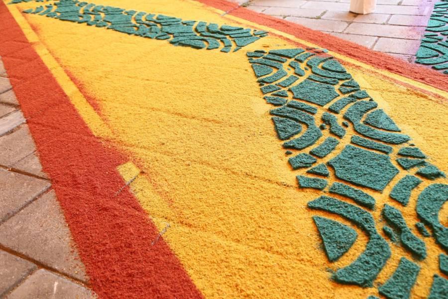 Todo preparado en Aztama para la Pasión de Cristo 